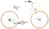 Rower miejski Embassy White Rose Wave