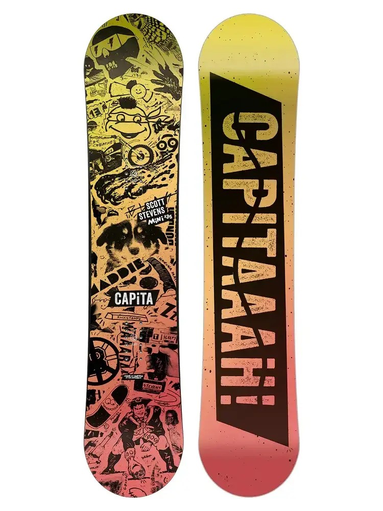 Deska snowboardowa Capita Scott Stevens Mini JR
wielobarwny (yellow/red)