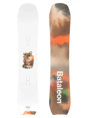 Deska snowboardowa Bataleon Whatever X Rop van Mierlo
biały/wielobarwny (animal 2)