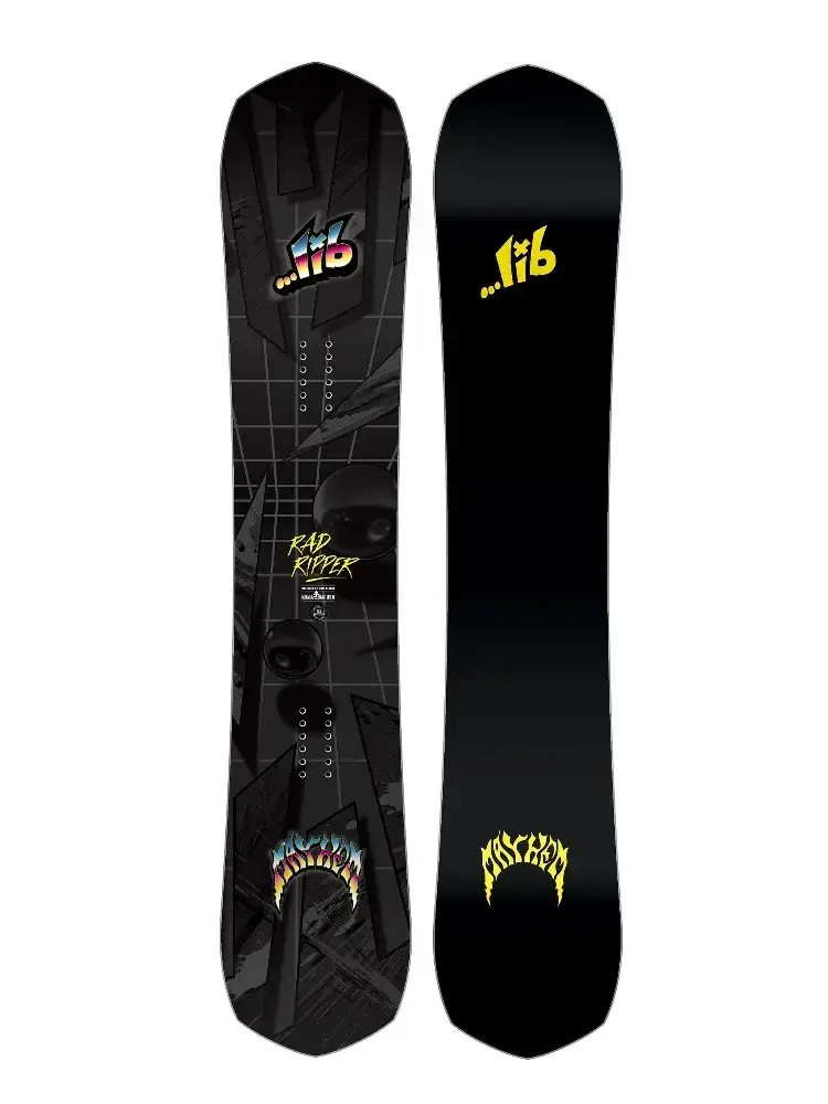 Męska Deska snowboardowa Lib Tech Mayhem Rad Ripper
czarny (black/yellow)