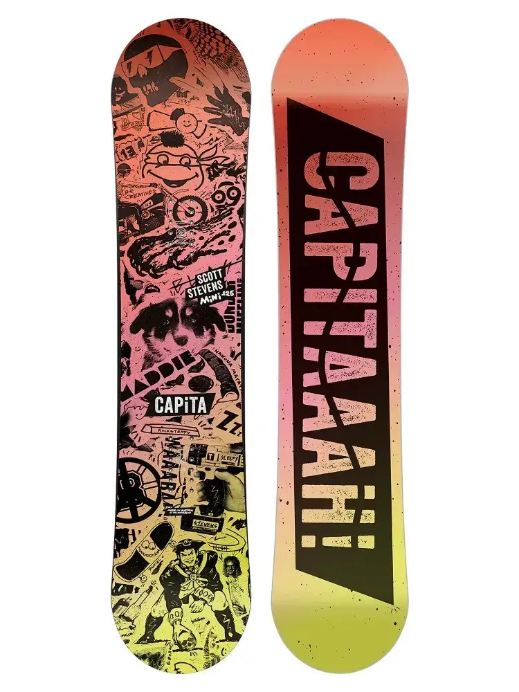Deska snowboardowa Capita Scott Stevens Mini JR
wielobarwny (red/yellow)