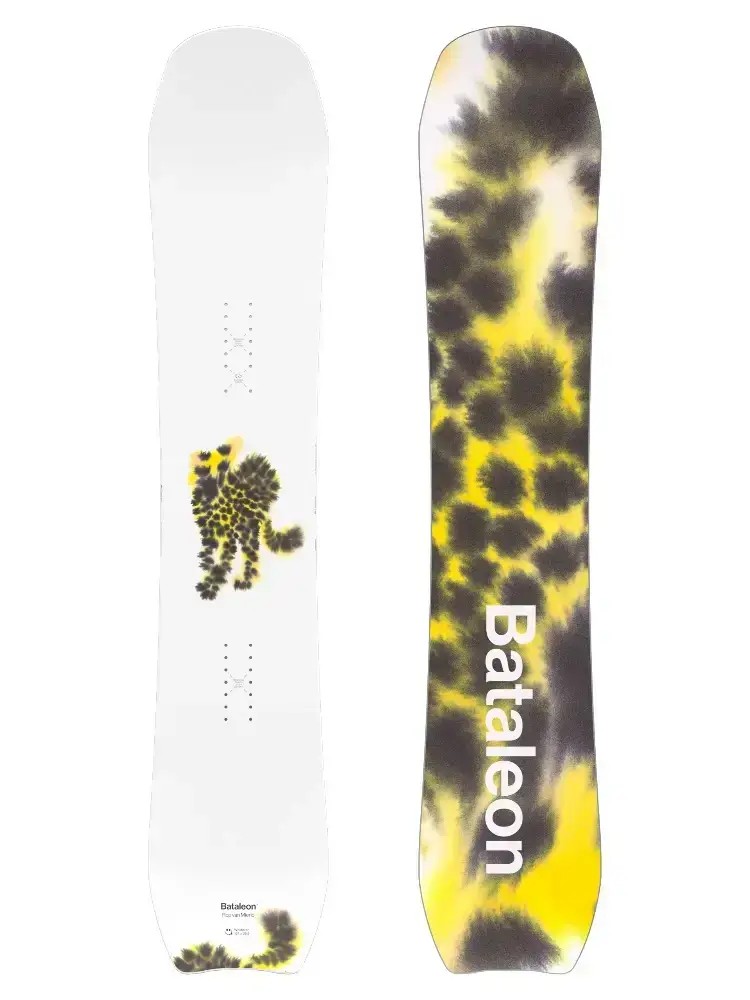 Deska snowboardowa Bataleon Whatever X Rop van Mierlo
biały/wielobarwny (animal 3)