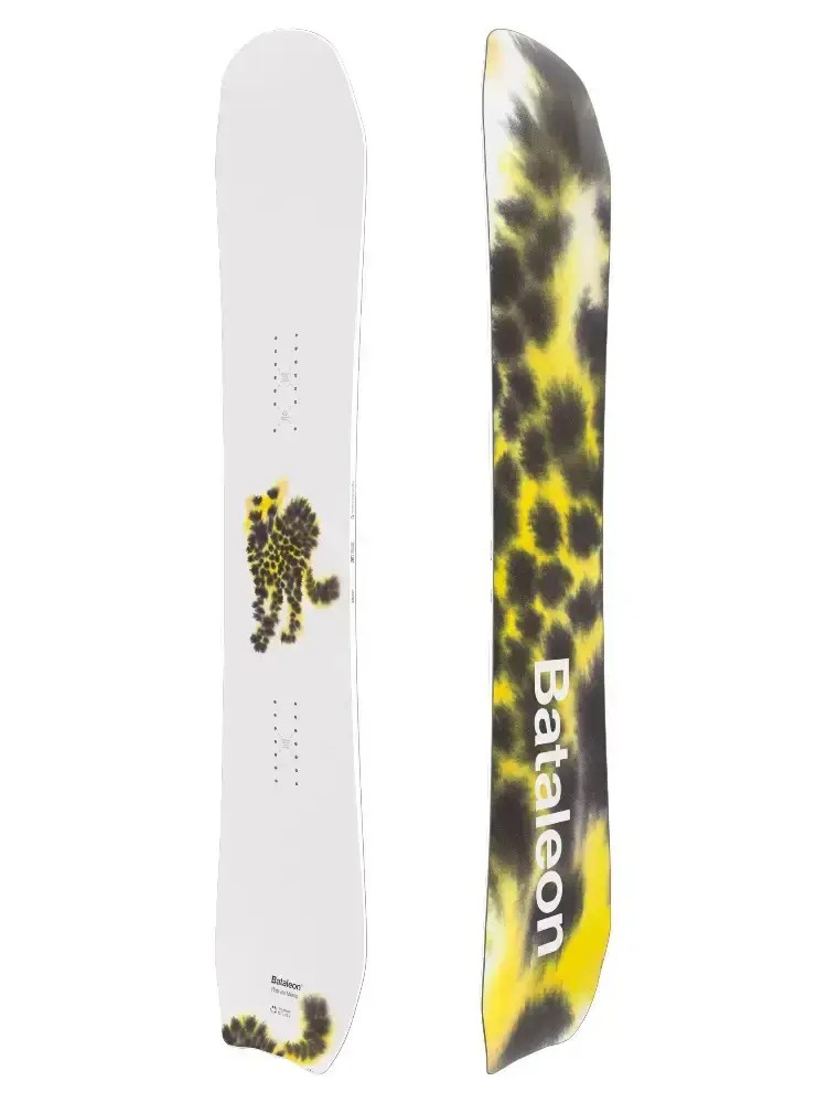 Deska snowboardowa Bataleon Whatever X Rop van Mierlo
biały/wielobarwny (animal 3)
