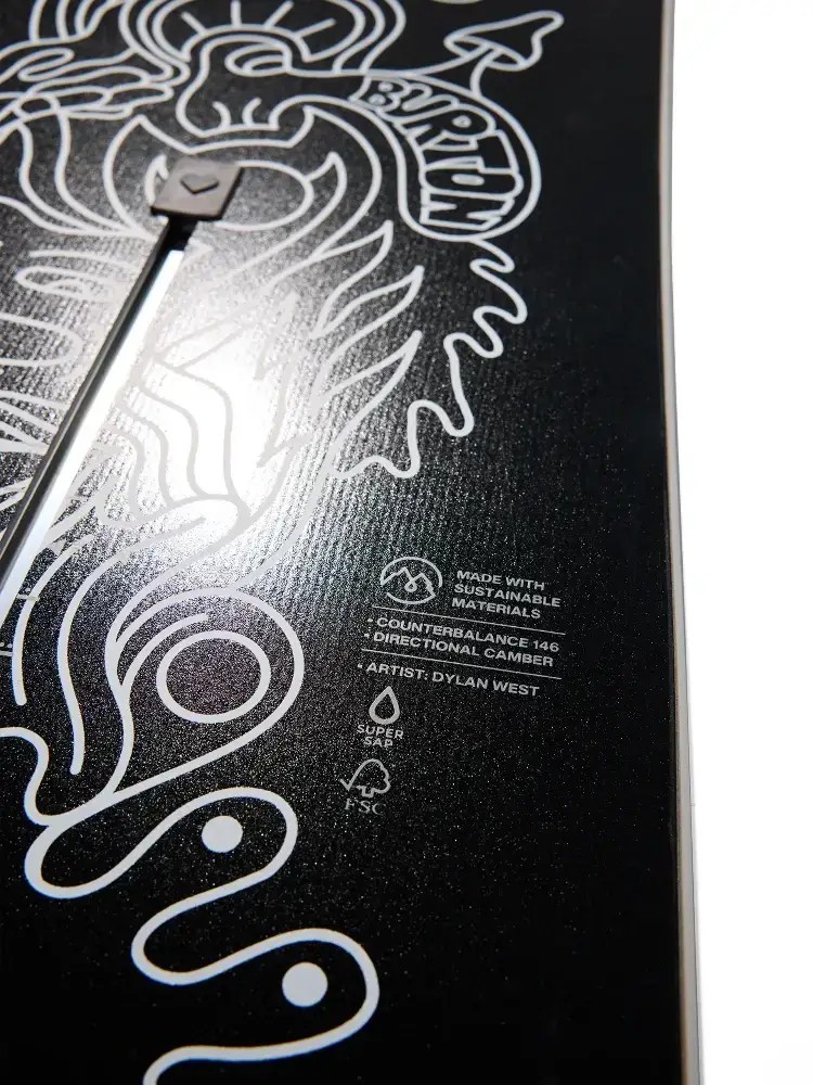 Deska snowboardowa Burton Counterbalance
czarny (hallucinate)