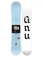 Gnu Fiction Women's Snowboard
white/blue (white/black)