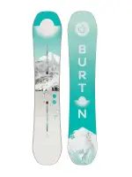 Burton Feelgood Women's Snowboard
blue/gray/multicolor (first tracks)
