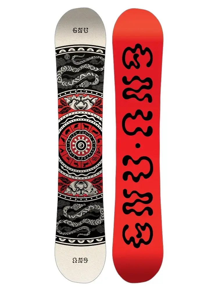 Damska Deska snowboardowa Gnu Ladies Choice
czerwony (red/black)