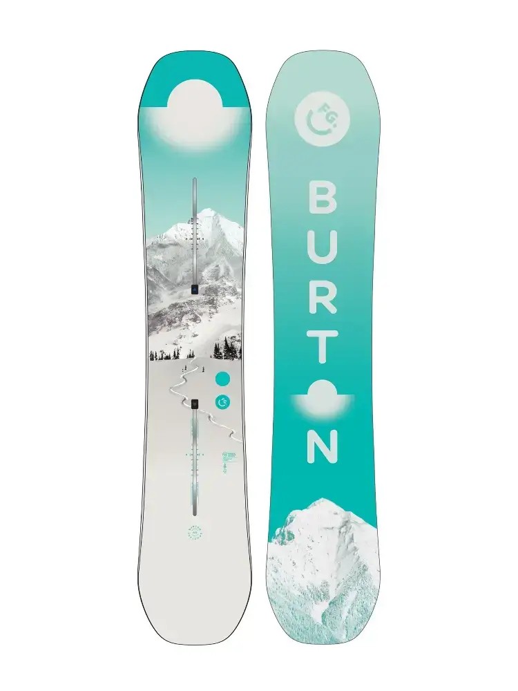 Damska Deska snowboardowa Burton Feelgood Flying V
niebieski/szary/wielobarwny (first tracks)