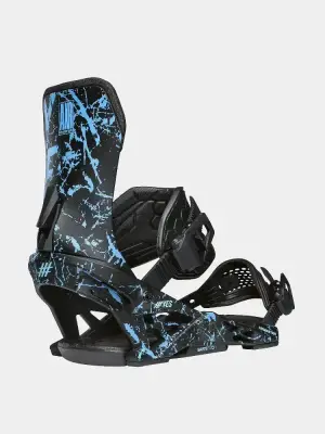 Męskie Wiązania snowboardowe Yes Airmaster
niebieski/czarny (splatter blue)