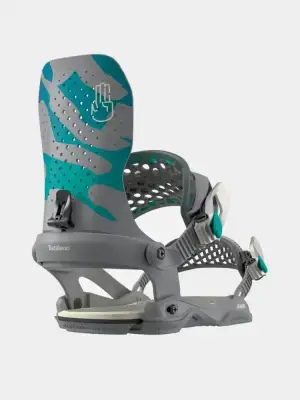 Męskie Wiązania snowboardowe Bataleon Astro AsymWrap
szary/zielony (gray forest)