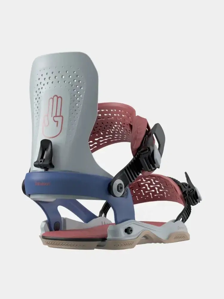 Damskie Wiązania snowboardowe Bataleon Donna AsymWrap
niebieski/szary/różowy (warm clay)