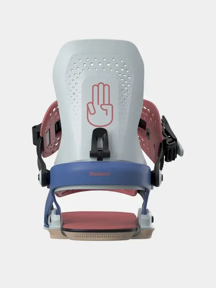 Damskie Wiązania snowboardowe Bataleon Donna AsymWrap
niebieski/szary/różowy (warm clay)