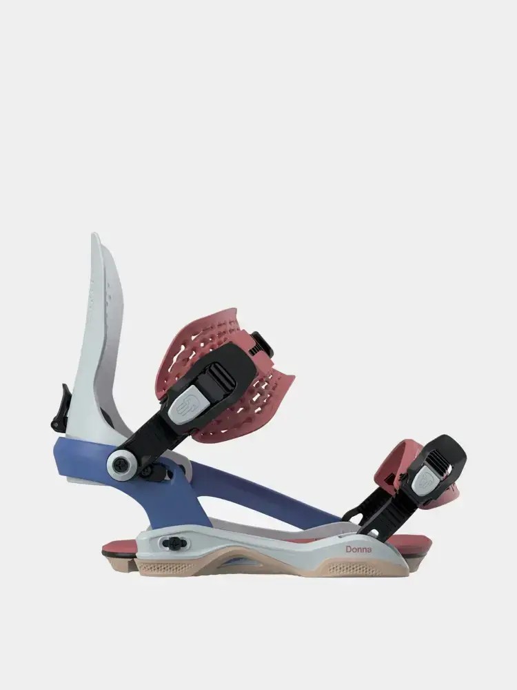 Damskie Wiązania snowboardowe Bataleon Donna AsymWrap
niebieski/szary/różowy (warm clay)