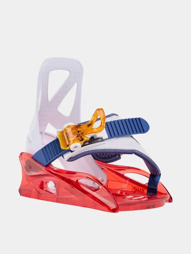 Wiązania snowboardowe Burton Grom Disc JR
biały/wielobarwny (red/multi)