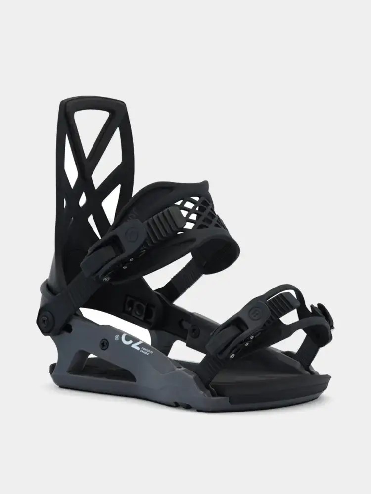 Męskie Wiązania snowboardowe Ride C-2
czarny (black)