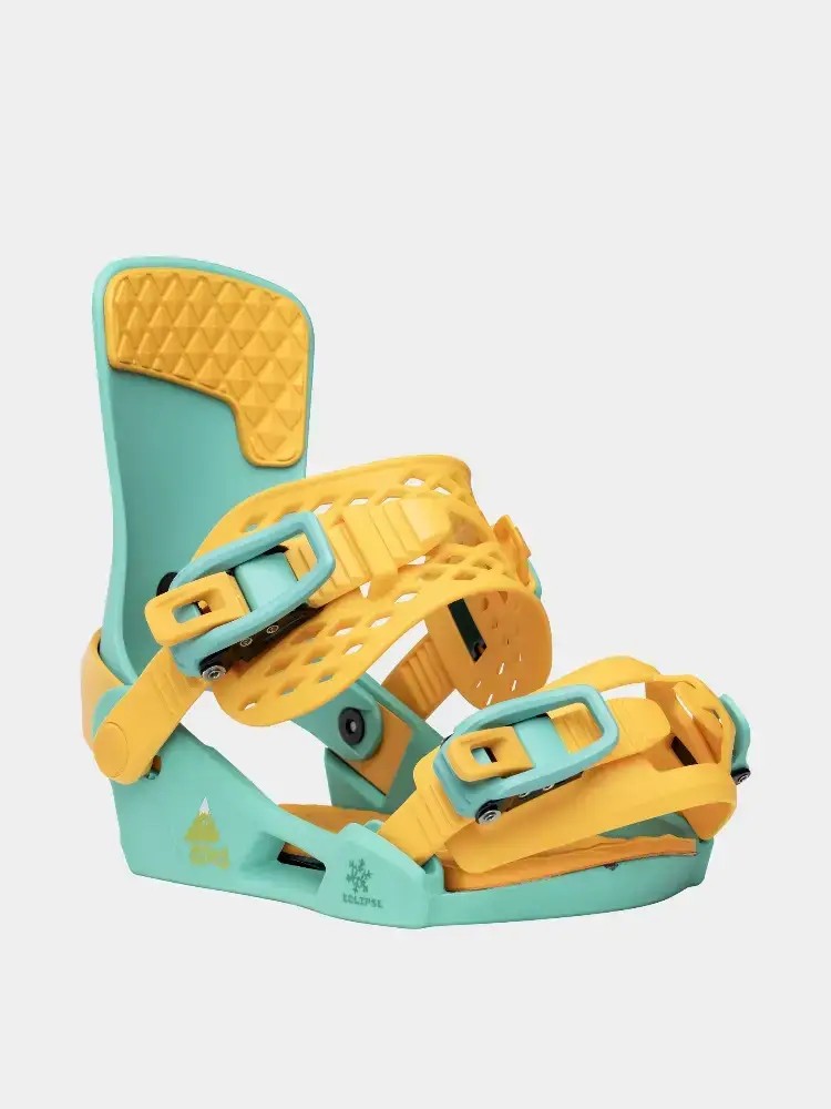 Jones Snowboards Eclipse JR snowboard bindings
yellow/green (arctic sunshine blue)