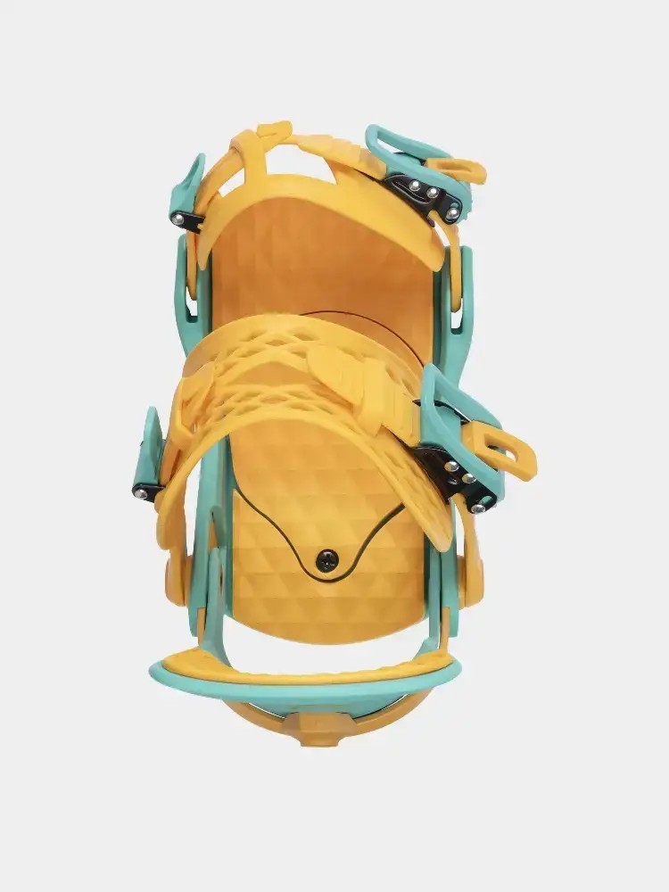 Jones Snowboards Eclipse JR snowboard bindings
yellow/green (arctic sunshine blue)