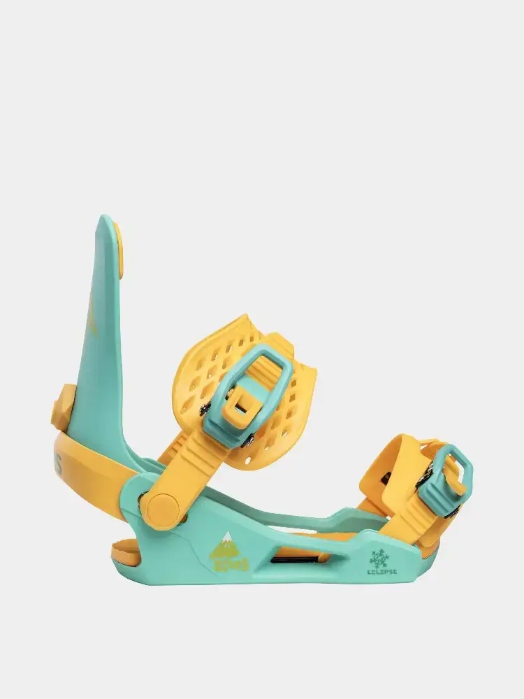 Jones Snowboards Eclipse JR snowboard bindings
yellow/green (arctic sunshine blue)