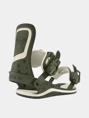 Damskie Wiązania snowboardowe Union Ultra
czarny/beżowy (jess kimura)