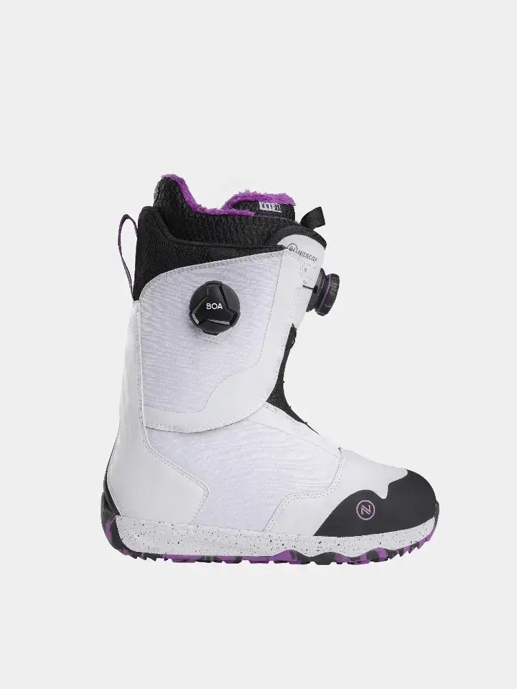 Damskie Buty snowboardowe Nidecker Rift
biały/czarny/fioletowy (white)