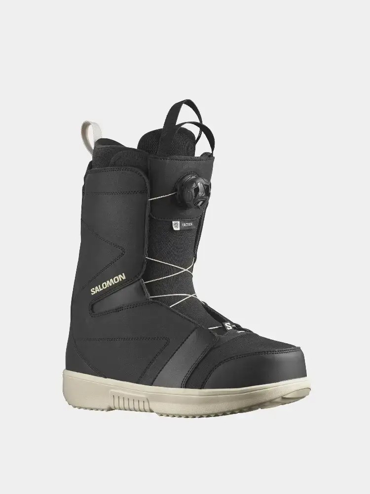 Męskie Buty snowboardowe Salomon Faction Boa
czarny (black/black/rainy day)