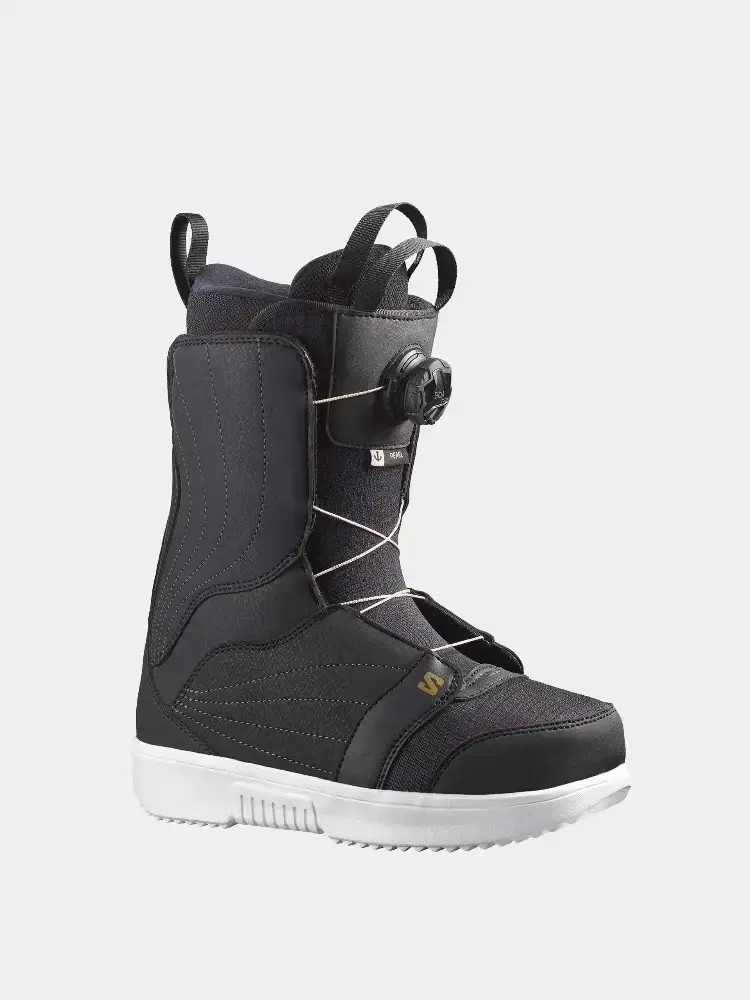 Damskie Buty snowboardowe Salomon Pearl Boa
czarny (black/white/gold)