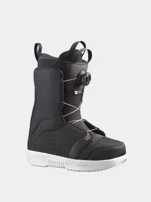 Damskie Buty snowboardowe Salomon Pearl Boa
czarny (black/white/gold)