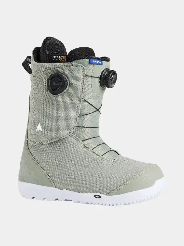 Męskie Buty snowboardowe Burton Swath Boa
szary (talc green)