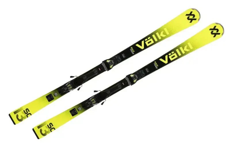 Narty Volkl Racetiger SC Yellow 2026 + Vmotion 10 GW