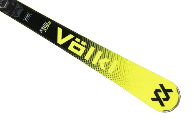 Narty Volkl Racetiger SC Yellow 2026 + Vmotion 10 GW