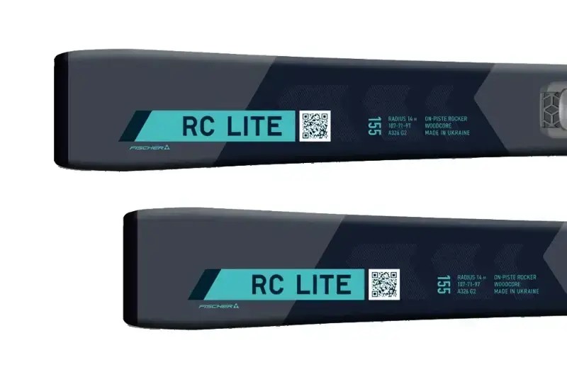 Narty Damskie Fischer RC Lite Slr 2026 + RS 9 Slr