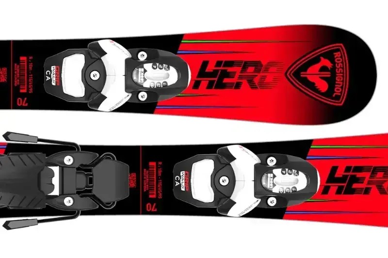 Narty Dla Dzieci Rossignol Kid Pre-drilled JR 2026 + Team 4 GW