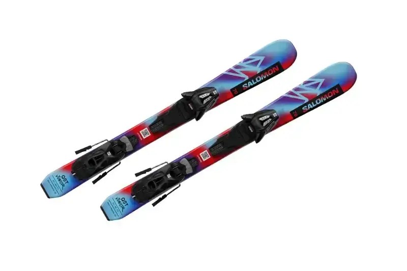 Narty Dla Dzieci Salomon L Qst JR XS 2026 + C5 GW