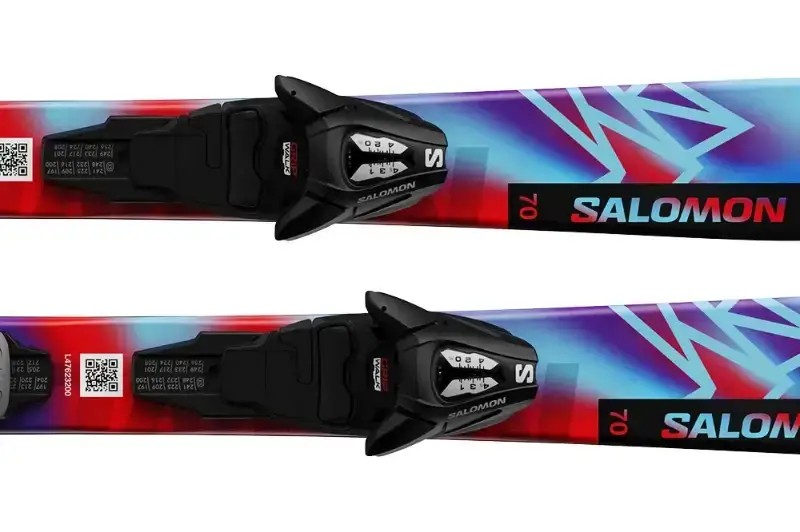 Narty Dla Dzieci Salomon L Qst JR XS 2026 + C5 GW