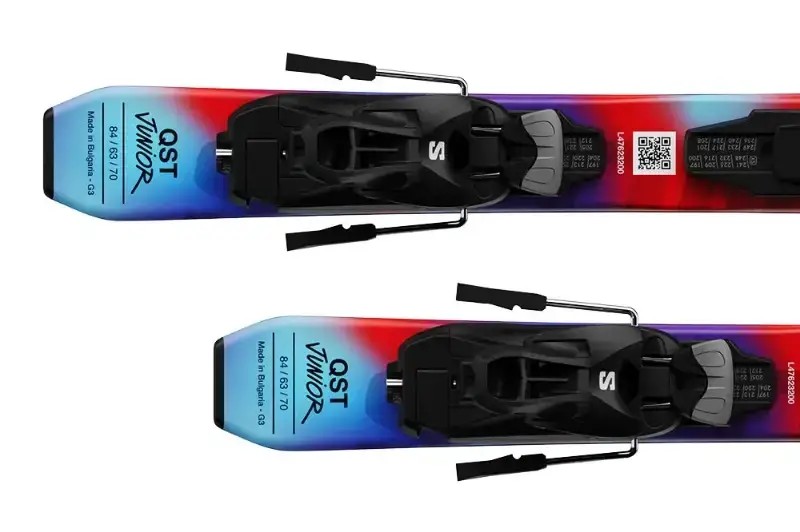 Narty Dla Dzieci Salomon L Qst JR XS 2026 + C5 GW