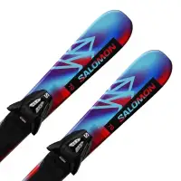 Narty Dla Dzieci Salomon L Qst JR XS 2026 + C5 GW