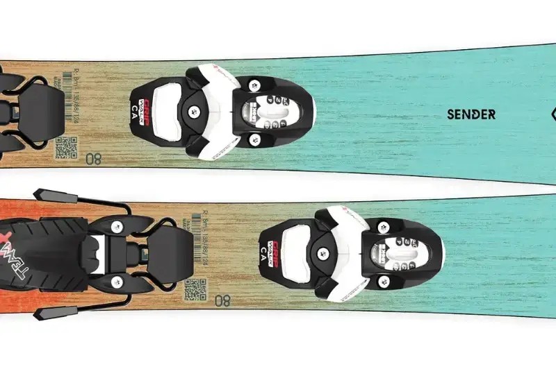 Narty Dla Dzieci Rossignol Sender Kid Pre-drille JR 2026 + Team 4 GW