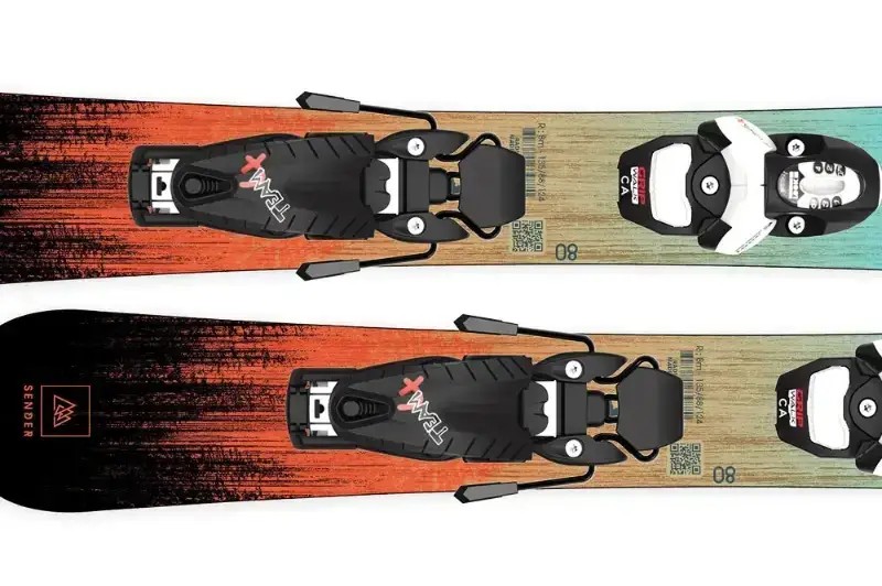 Narty Dla Dzieci Rossignol Sender Kid Pre-drille JR 2026 + Team 4 GW