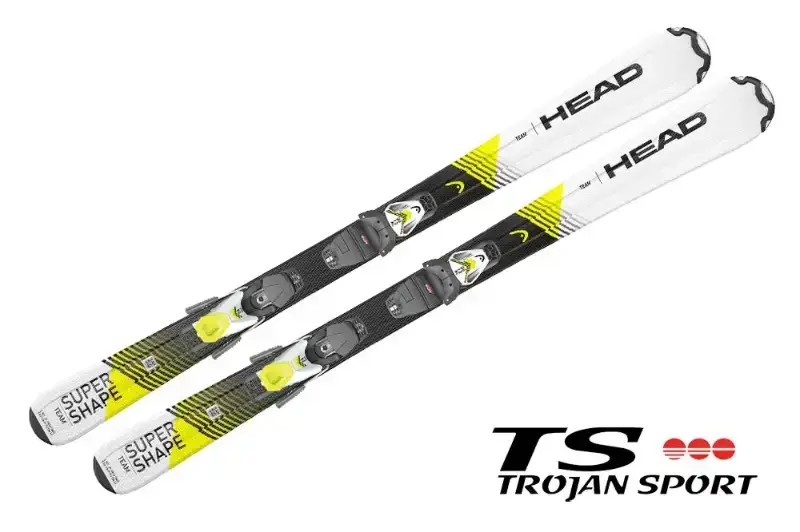 Narty Dla Dzieci Head Supershape Team Slr Pro JR + Slr 4.5 / 7.5 GW