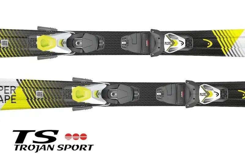 Narty Dla Dzieci Head Supershape Team Slr Pro JR + Slr 4.5 / 7.5 GW