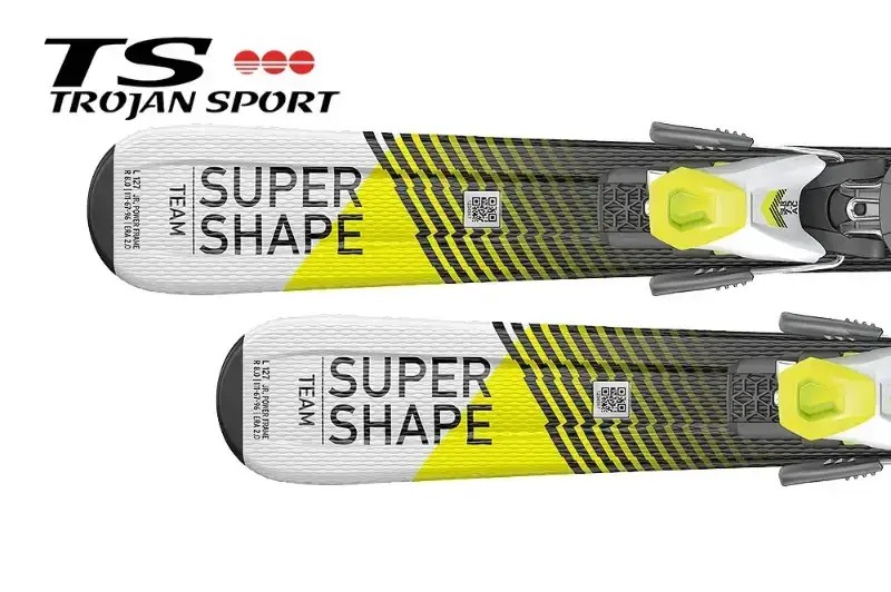 Narty Dla Dzieci Head Supershape Team Slr Pro JR + Slr 4.5 / 7.5 GW