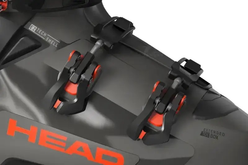 Buty Narciarskie Head Edge 100 HV Anthracite Red 2025