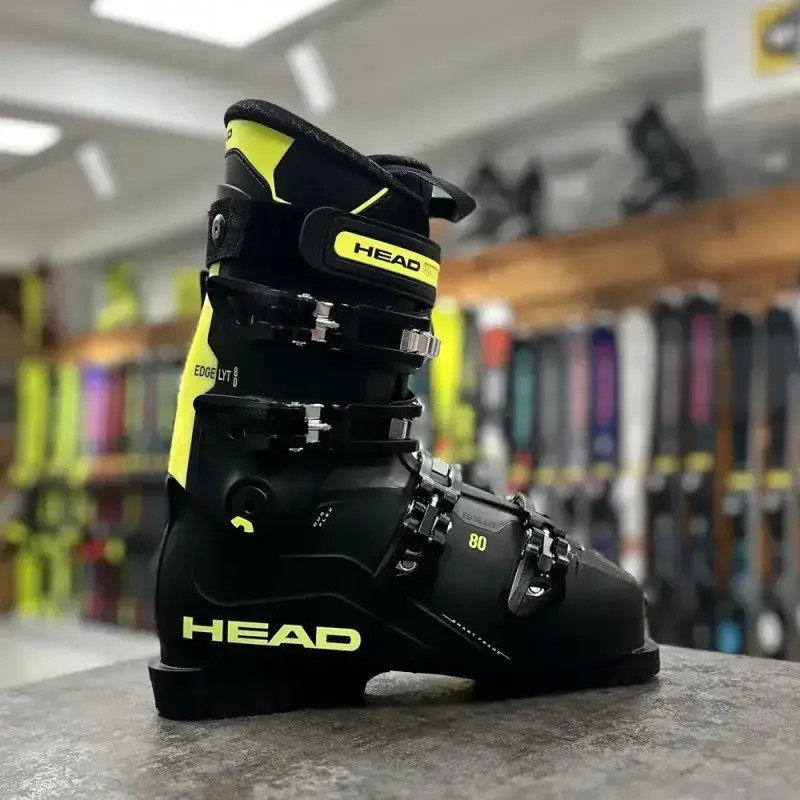 Buty Narciarskie Head Edge Lyt 80 HV Black Yellow 2025