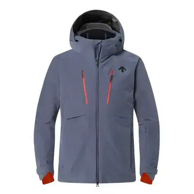 Kurtka Narciarska Descente Shoulder Pad Jacket Coarse Grey 2026