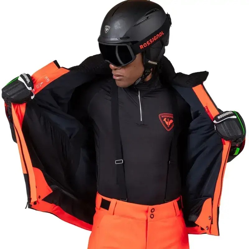 Kurtka Narciarska Rossignol Hero Blackside Insulated Jkt Neon Red 2026