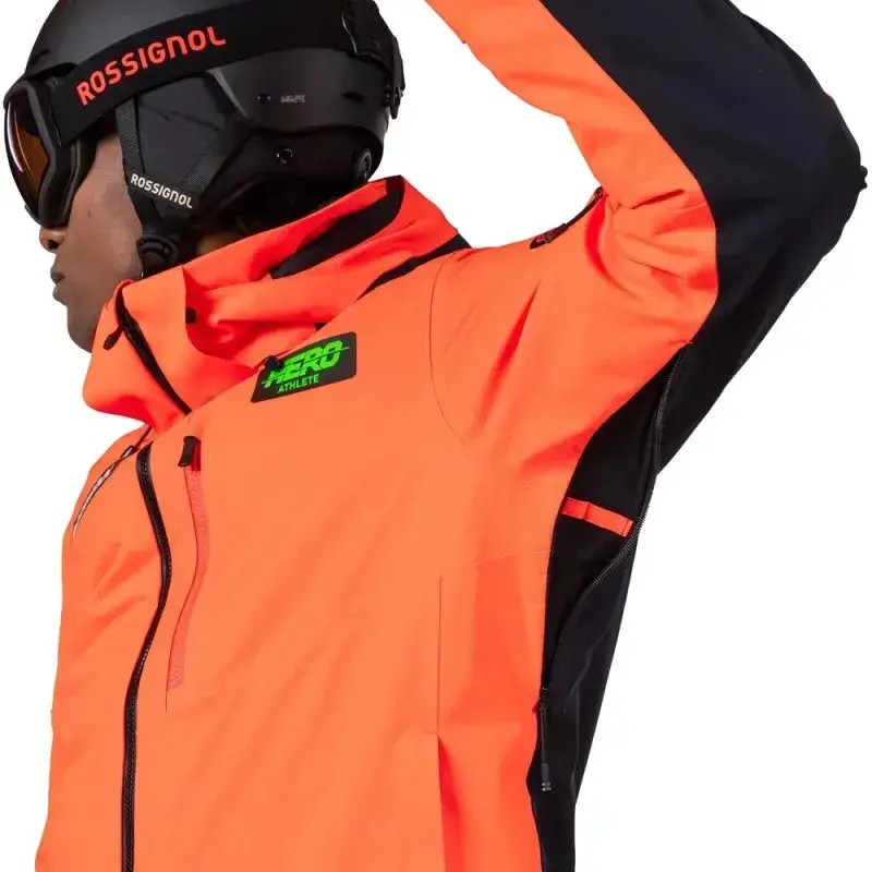 Kurtka Narciarska Rossignol Hero Blackside Insulated Jkt Neon Red 2026