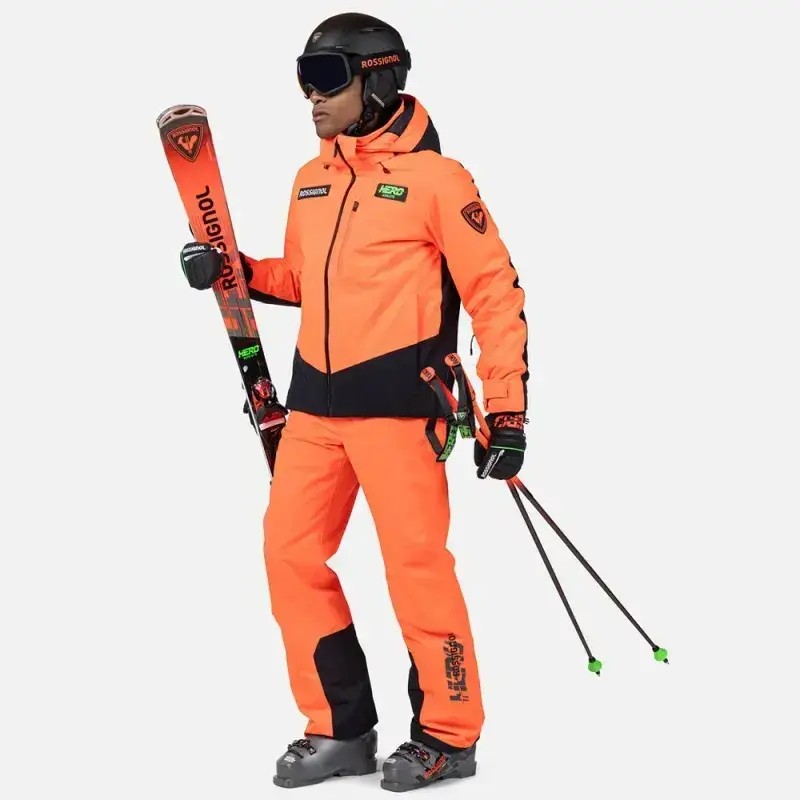 Kurtka Narciarska Rossignol Hero Blackside Insulated Jkt Neon Red 2026