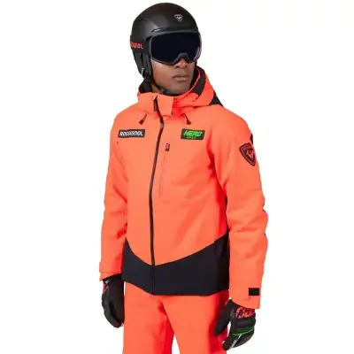 Kurtka Narciarska Rossignol Hero Blackside Insulated Jkt Neon Red 2026