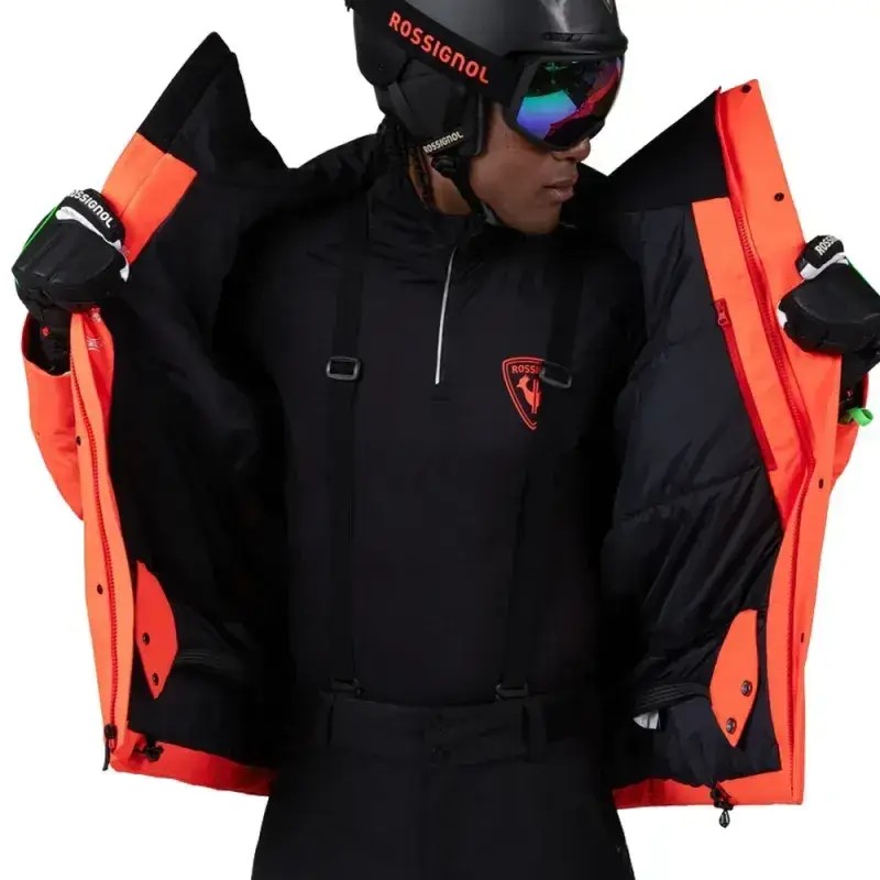 Kurtka Narciarska Rossignol Hero Velika Jkt Neon Red 2026