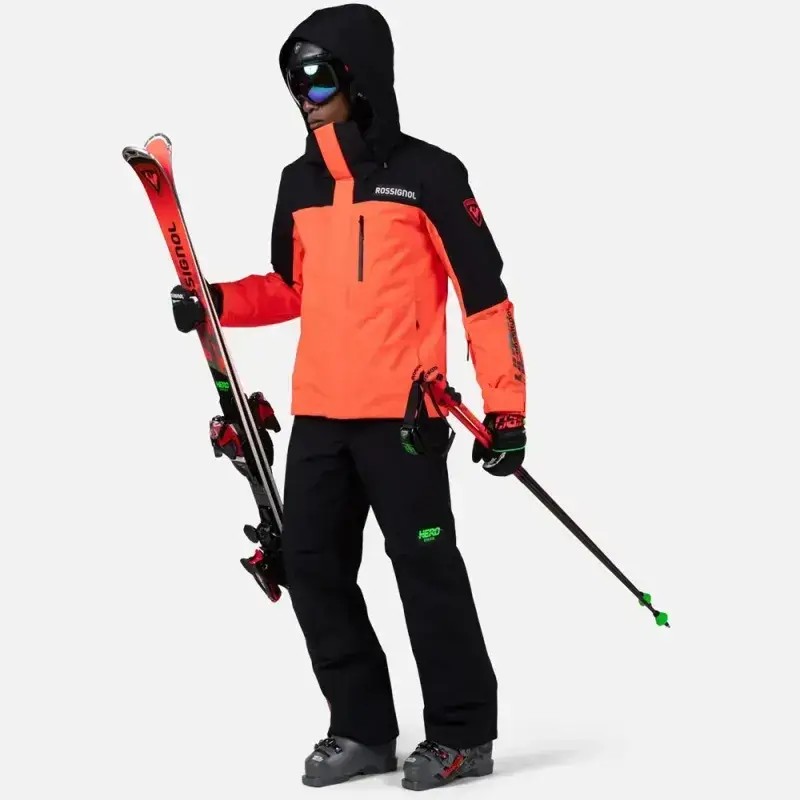 Kurtka Narciarska Rossignol Hero Velika Jkt Neon Red 2026